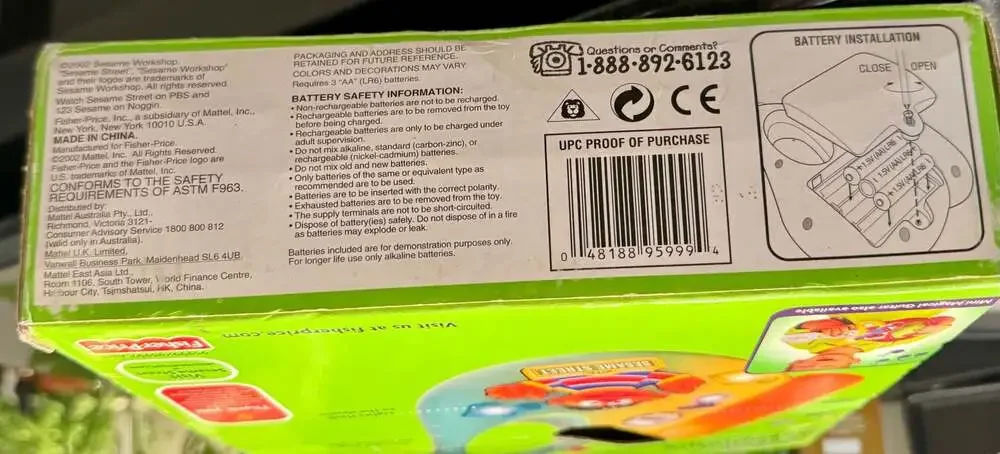 Fisher-Price Sesame Street Music Works Mini Magical Saxophone